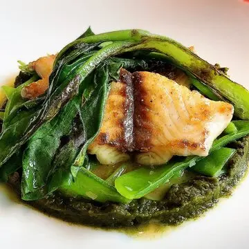 いさき　空芯菜　ソテー