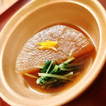 ２日間炊いた大根