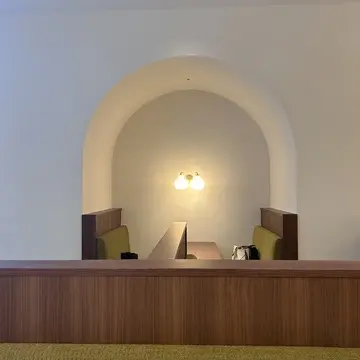 半個室みたいな所もあります