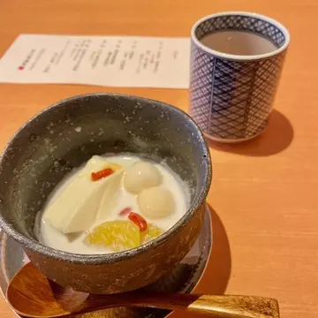 なだ万ランチのデザート