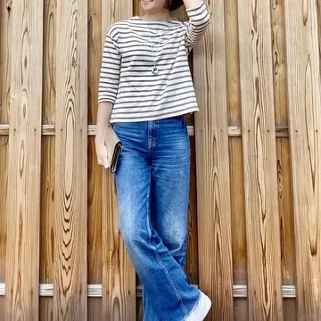 ZARAデニムコーデ＠奈良②