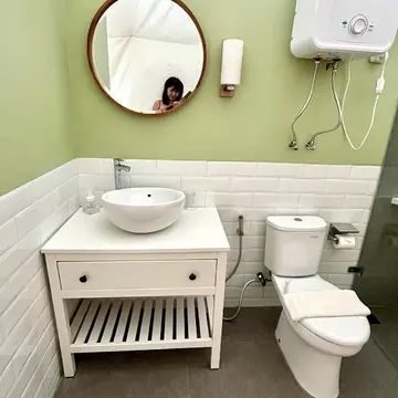 テントのバストイレ