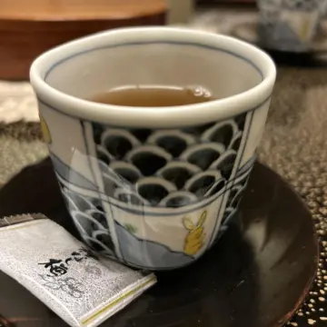 ほうじ茶　梅干し