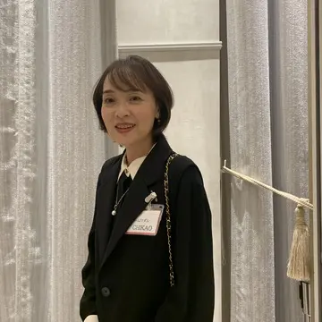 エクラオフ会で黒の装い