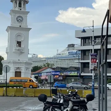 マレーシアペナン島のクルーズターミナル