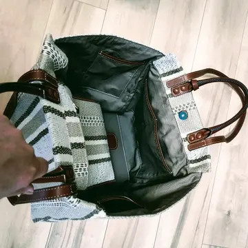 すごい収納力。ポケットもたくさん