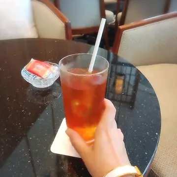 ハイアットリージェンシー横浜、ホテルラウンジ、UNION.パッションフルーツジャスミンティー