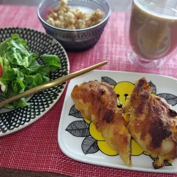 焦がし醤油とバターコーンのトリュデュ