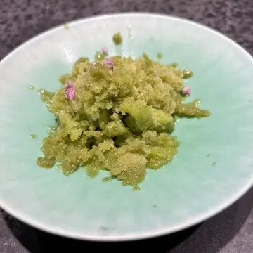 大葉のシャーベット