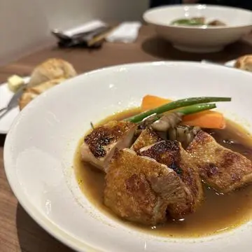 KITTE大阪のフレンチレストラン「meli melo」のランチ