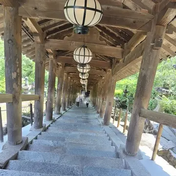 西国八番霊場　総本山 長谷寺　登廊