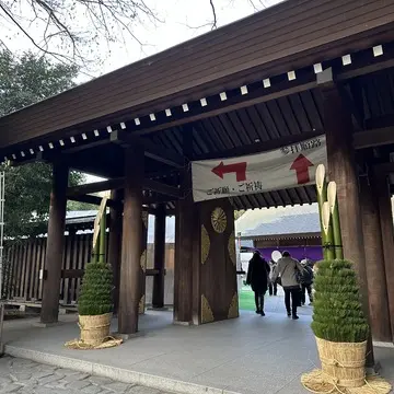 阿佐ヶ谷神明宮　年末詣　お参り　大晦日