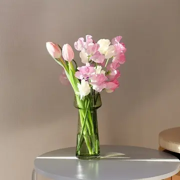 チューリップ、スイートピー