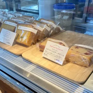 グルテンフリーのスイーツもあります