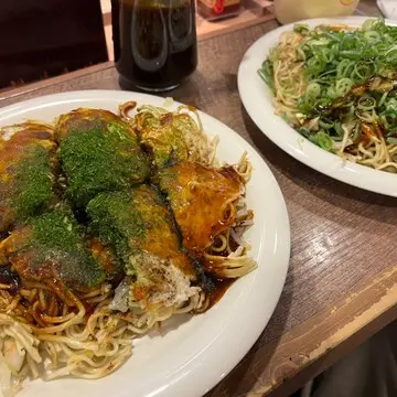 広島と言えばお好み焼き！老舗 みっちゃん総本店で頂きました。