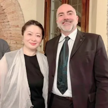 イタリア　ミラノ　イタリア旅行　演奏旅行　演奏会　ヌヴォレーラ　貴族　鶏　置物　食器　サロン　調度品　ガーデン　庭　パーティ　Party