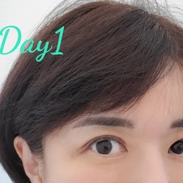 仕上がり直後。やはり少し濃い感じ。