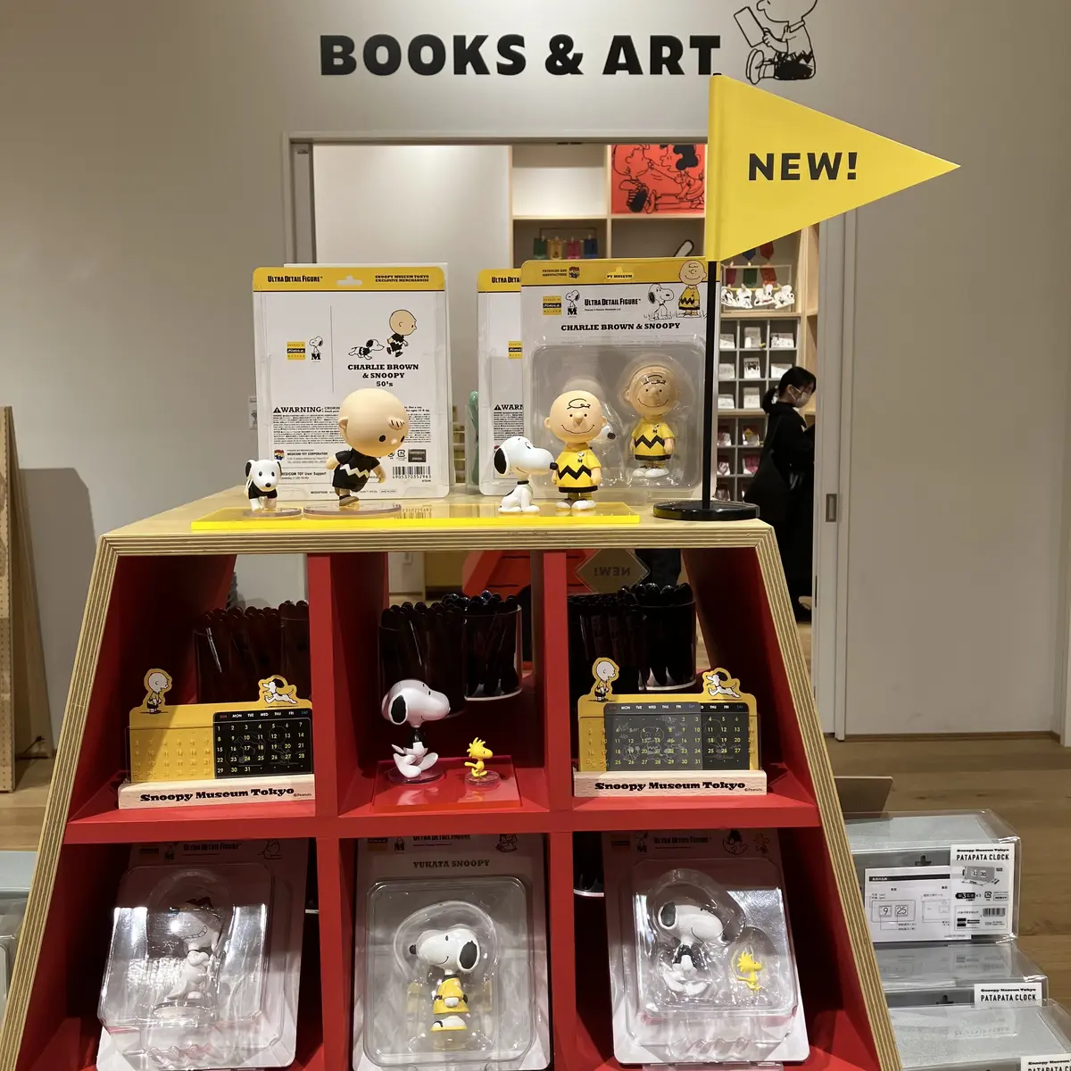 スヌーピーミュージアムのお土産ショップ