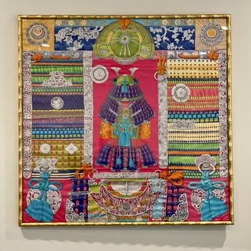 エルメス　スカーフ　兜