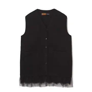 E by eclat
Room no.8 for E by eclat チュールレースニットジレ
￥23,100