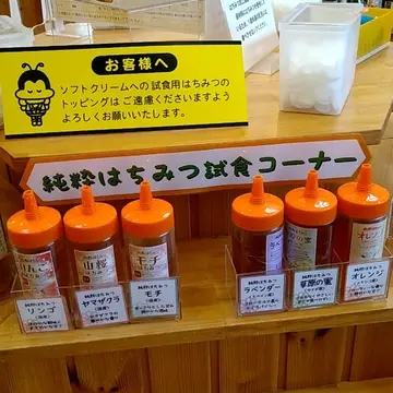 はちみつの試食