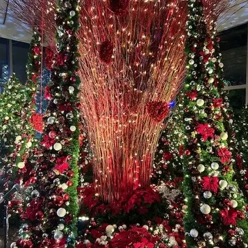 グランドハイアット東京のクリスマスツリー