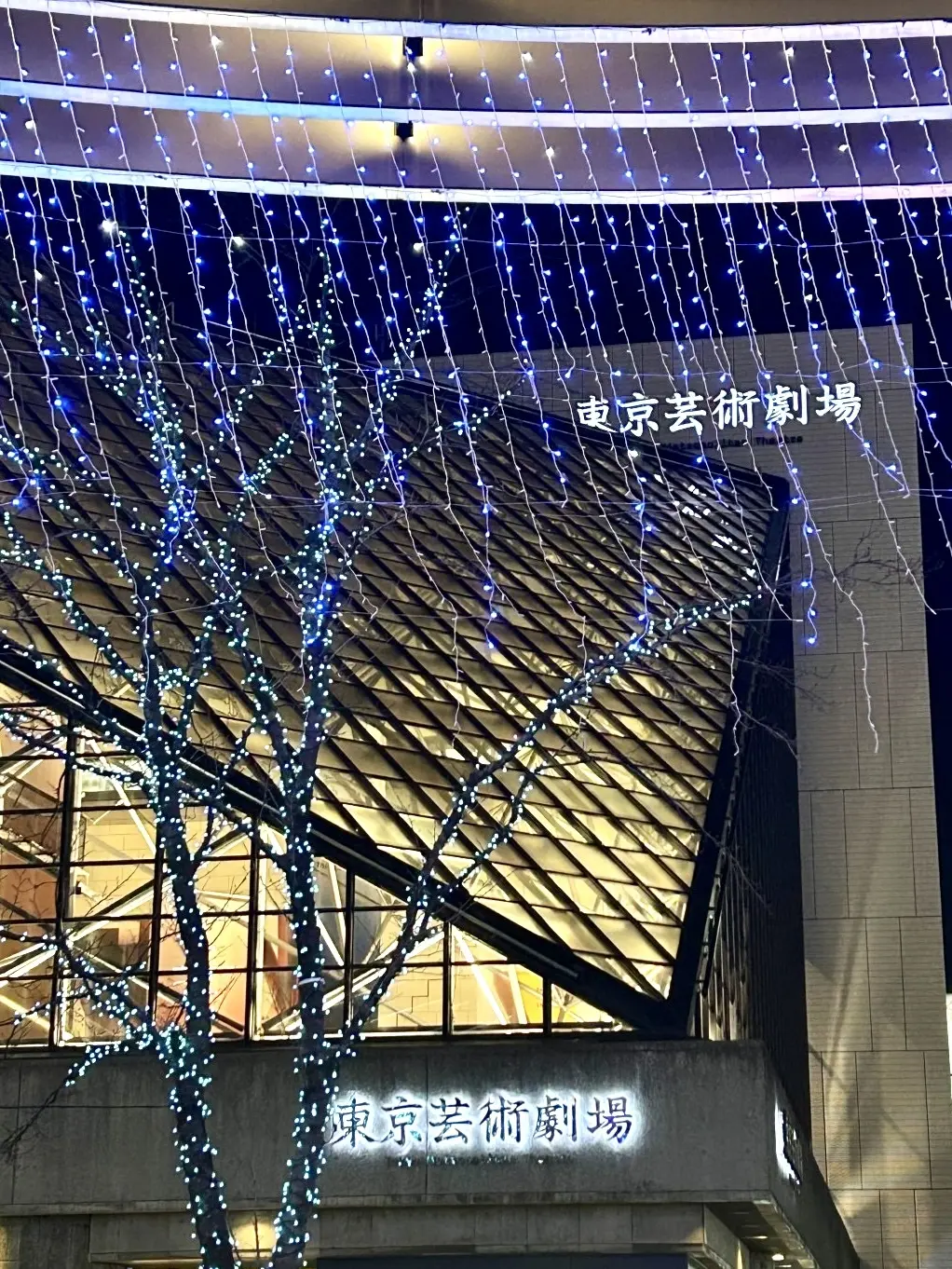 東京芸術劇場前のイルミネーション③