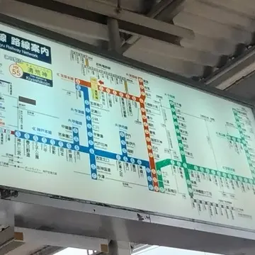 阪急電車　路線図