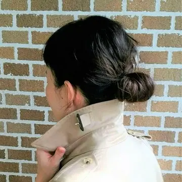 まとめ髪で冬コーデをスッキリとの画像_4
