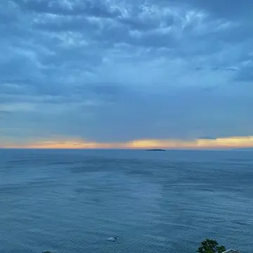 朝日が登る時に起きれました