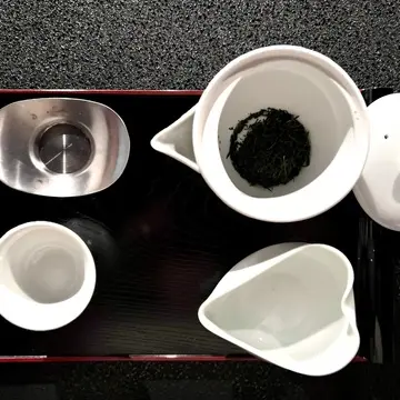 国宝　飛雲閣　ちきりや茶舗　玉露