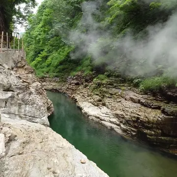 小安峡大噴湯③