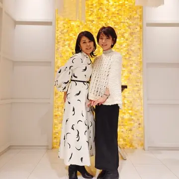 いつもお洒落でかっこいい同期のYUMIKOちゃんと。