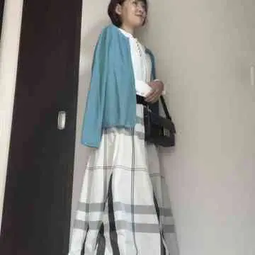 カーディガン（青）