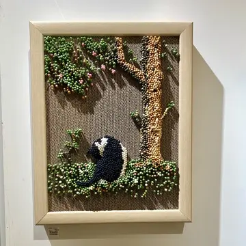 木の下で休む猫