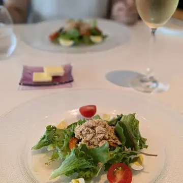 三國清三シェフのレストラン ラー・エ・ミクニの料理