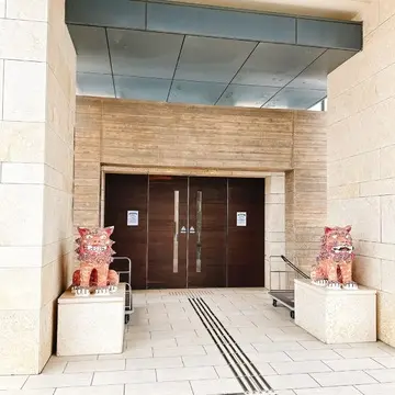 沖縄 瀬長島ホテルエントランス
