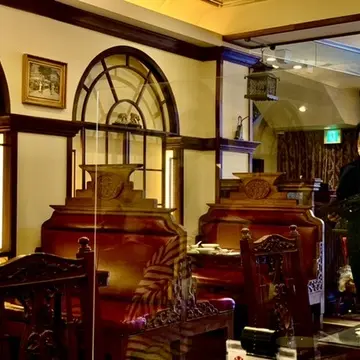 クラシックな店内