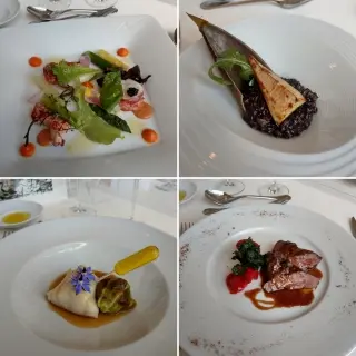 オマール海老やイベリコ豚の素材を活かしたヘルシーなモダンスパニッシュのランチ