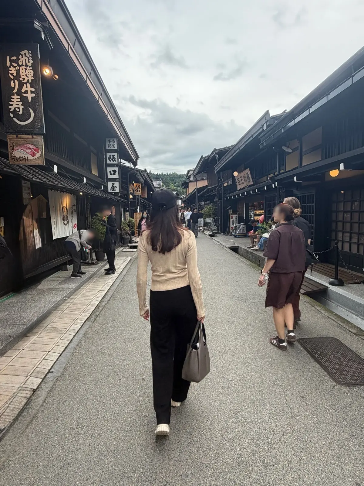高山の古い町並み