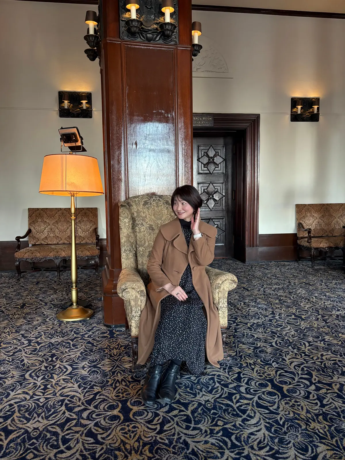 大階段をのぼると…