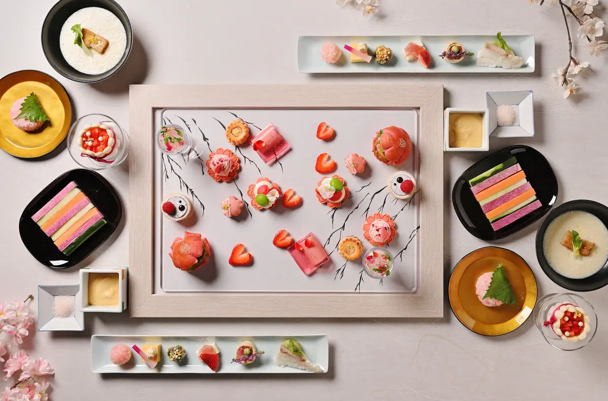 アフタヌーンティー　ザ・プリンス京都宝ヶ池 和のアフタヌーンティーセット Art of Plate 香風駘蕩（かふうたいとう）