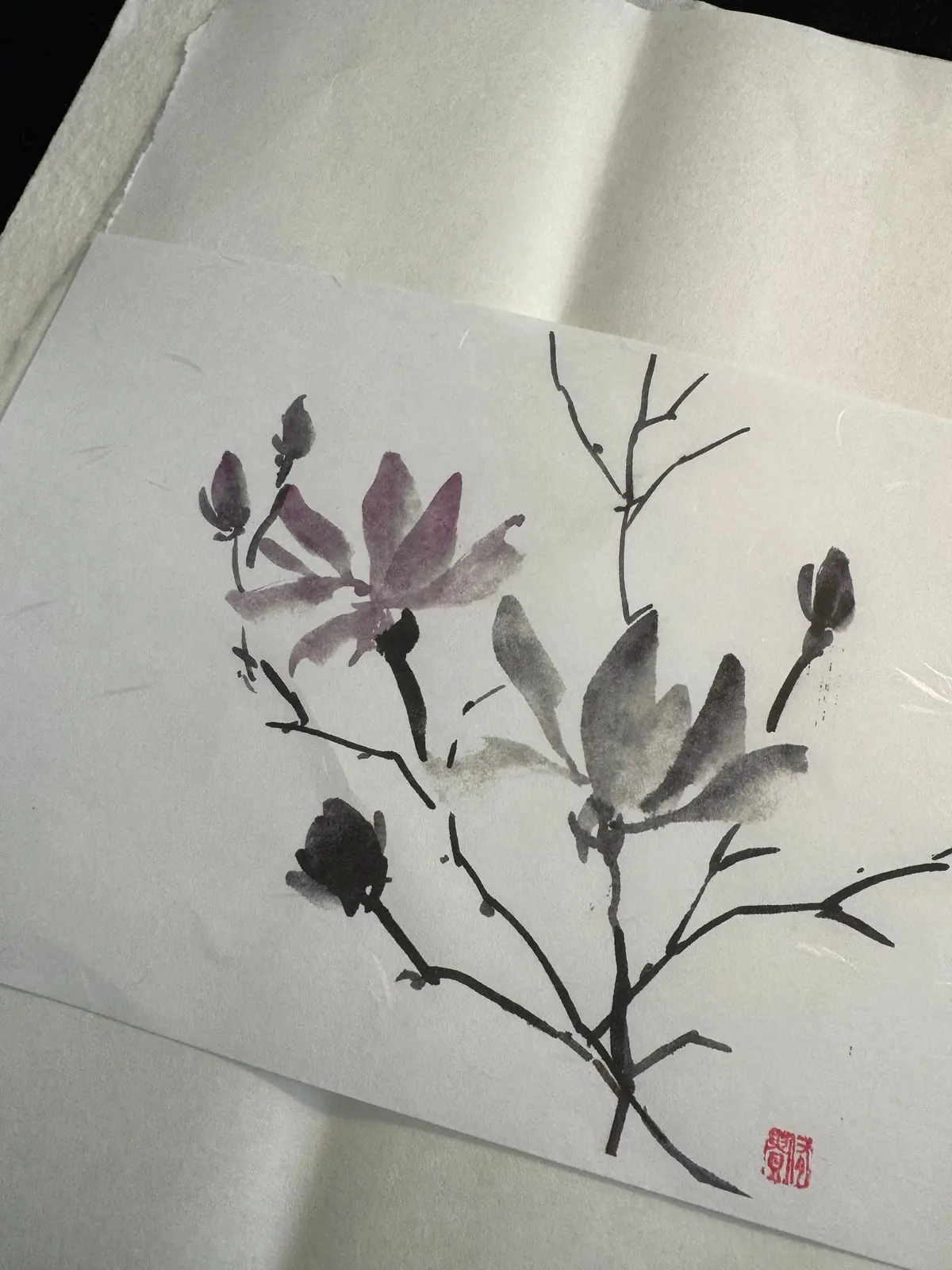 山本侑貴子　水墨画