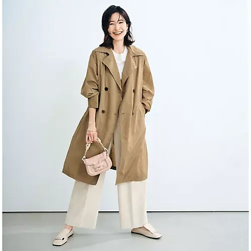 TICCA×eclat ナイロンテントトレンチコート