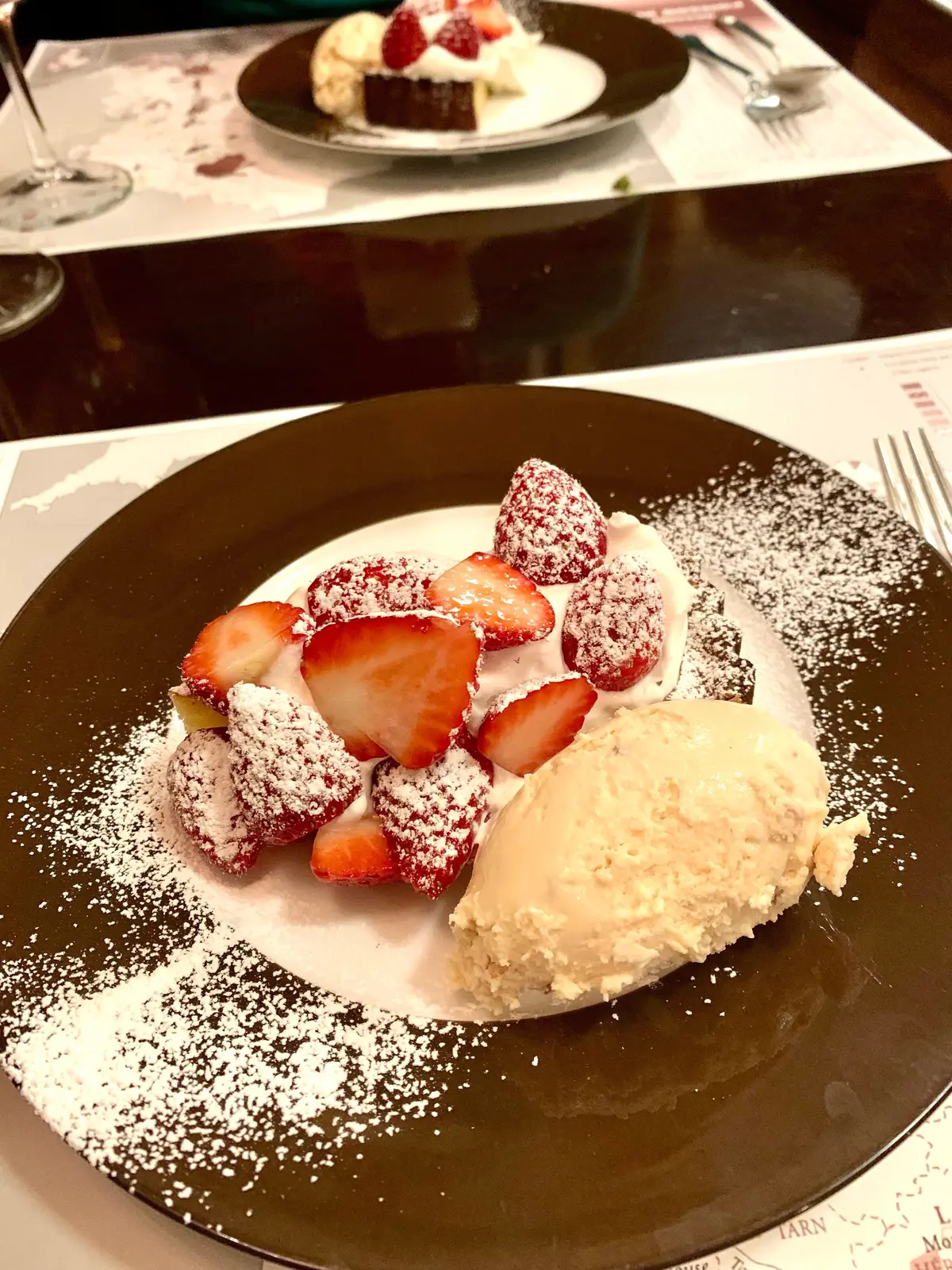 イチゴのタルト