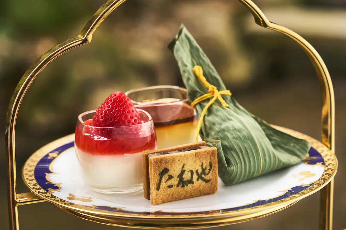 アフタヌーンティー　ウェスティン都ホテル京都　メイフェア　たねや