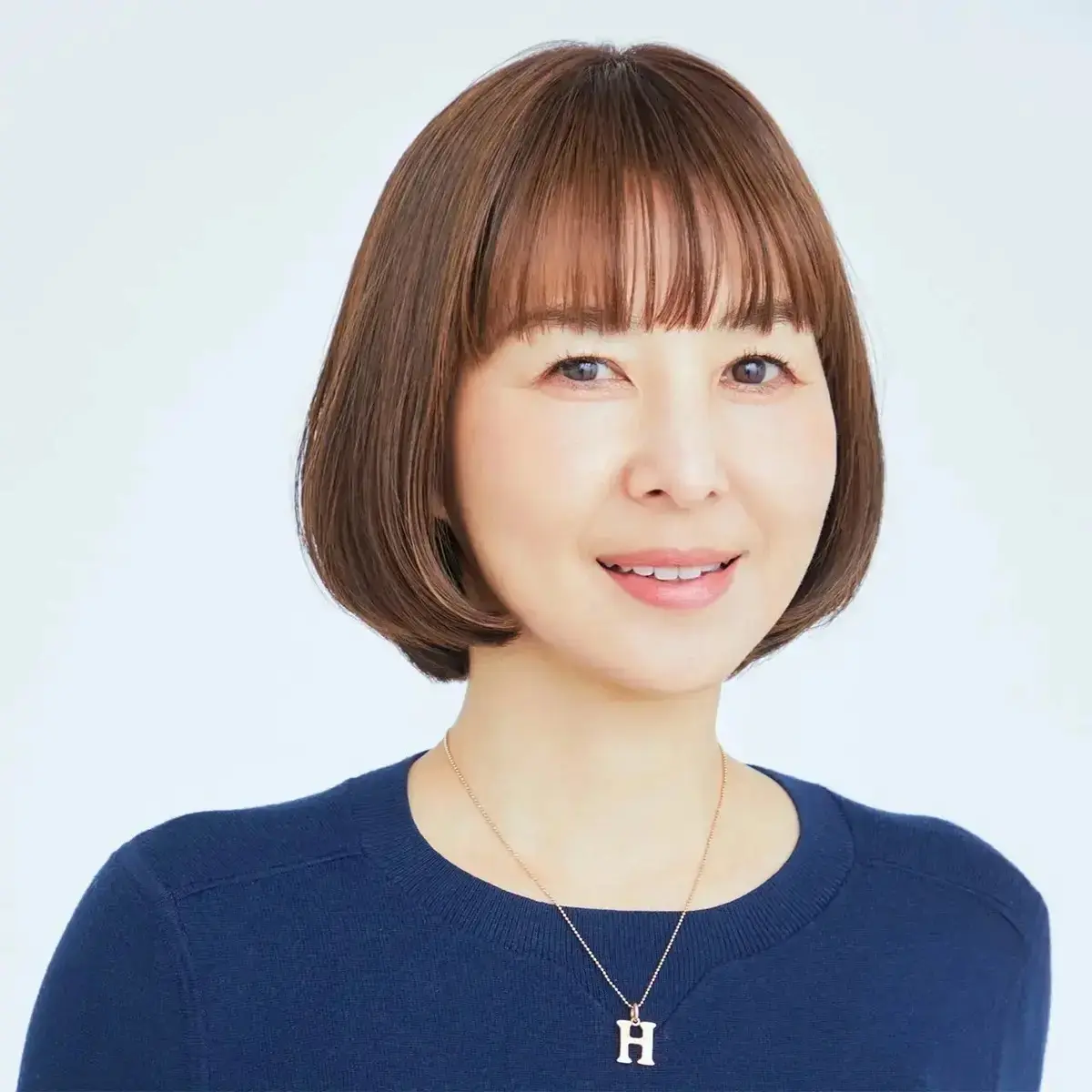 40代　上品にあか抜けるボブヘア