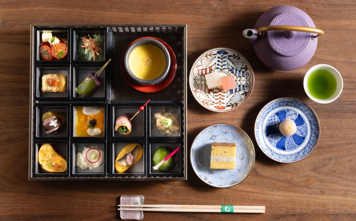 翠嵐 ラグジュアリーコレクションホテル 京都「茶寮 八翠」 アフタヌーンティー