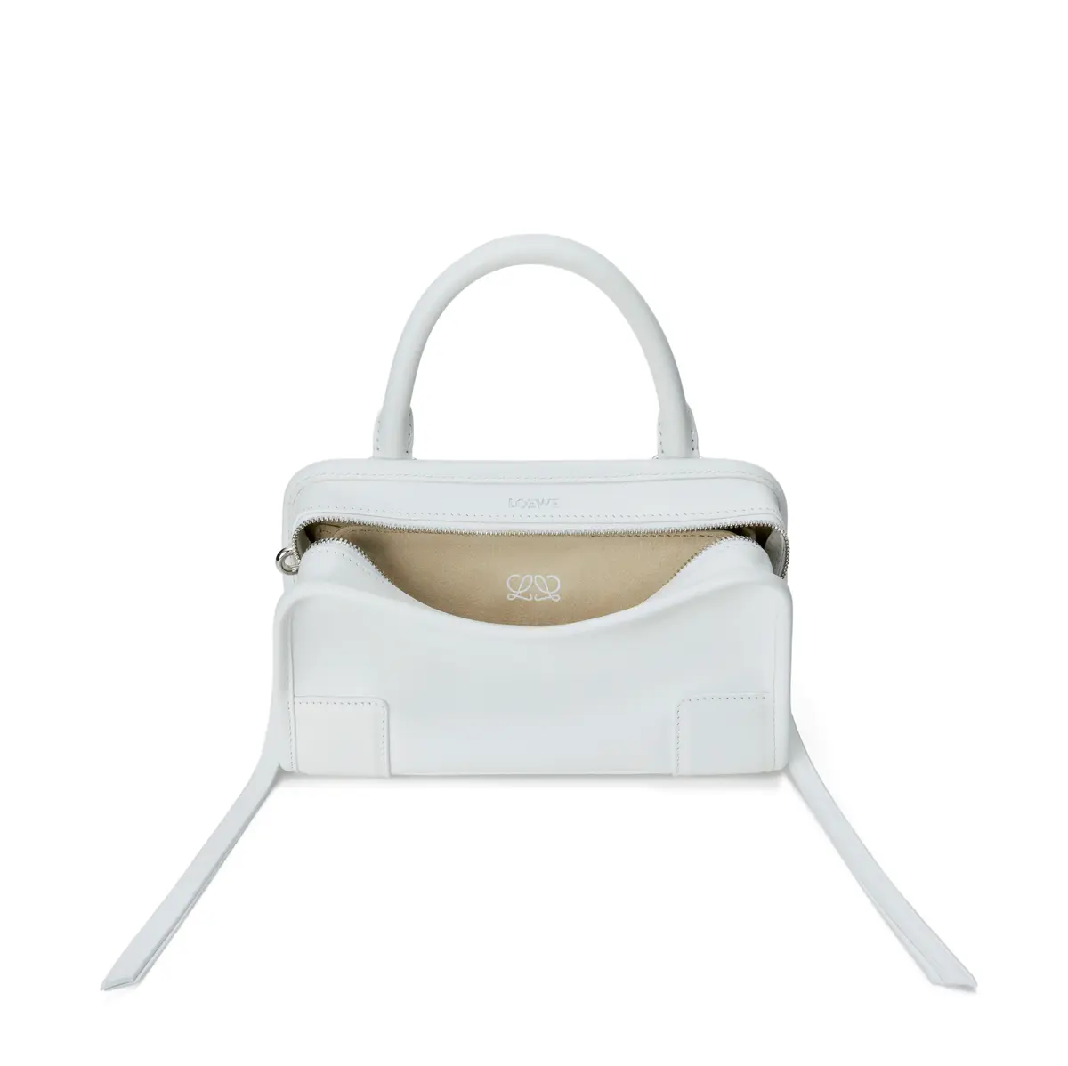 ロエベ  バッグ アマソナ180 ミニ 白