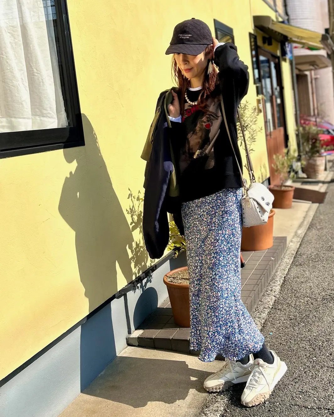 重ね着にぴったり！無印良品の長袖Tシャツの画像_1